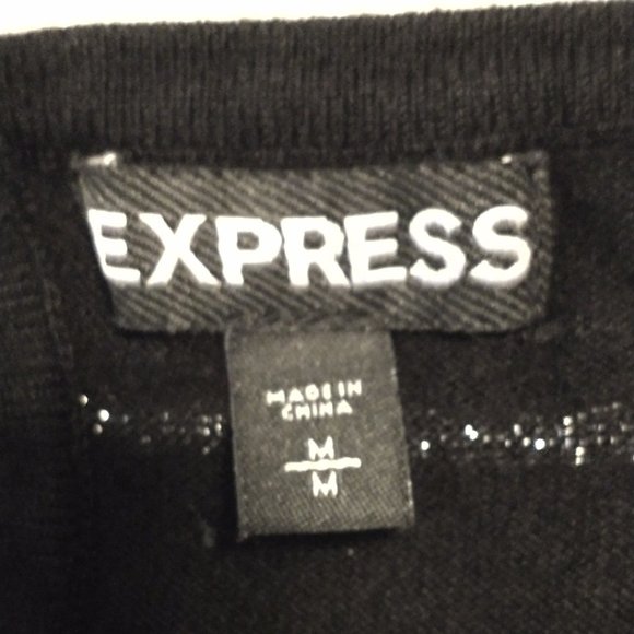 Express black and silver sweater - Picture 3 of 3